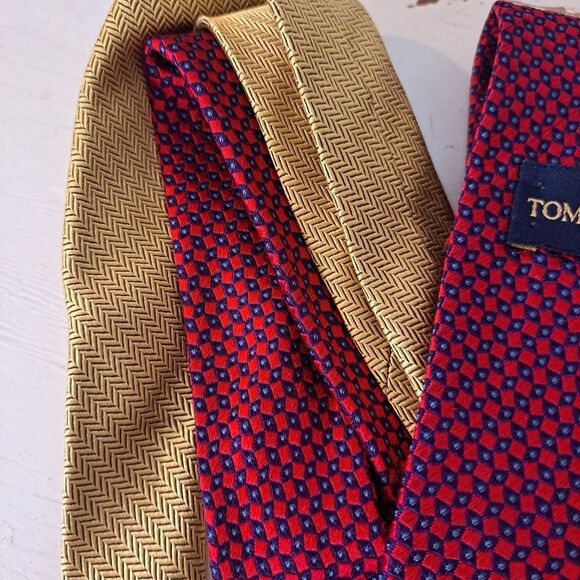 Tommy Hilfiger Men's Micro Core Tie - Picture 4 of 12